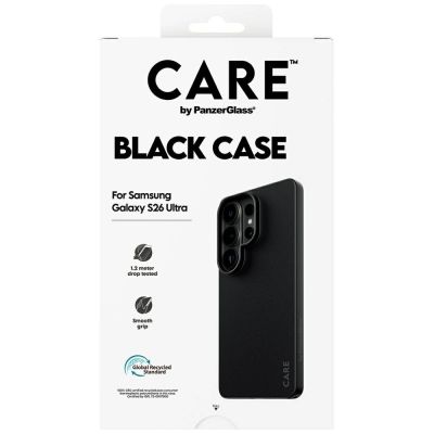 6. CARE by PanzerGlass TPU-Hülle für Samsung Galaxy S26 Ultra – Schwarz