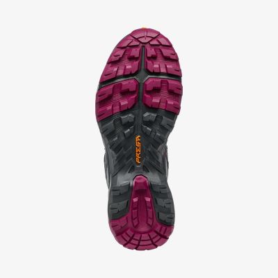 4. Scarpa Rush TRK GTX Damen-Trekkingschuhe – Himbeere/Nadelbaum, Größe: 37