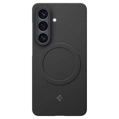 3. Spigen AirSkin Aramid Mag MagSafe Hülle für Samsung Galaxy S26 - Schwarz
