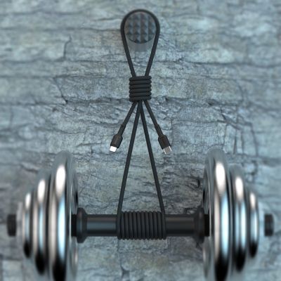 2. Dudao L9C Max 240W PD USB-C - USB-C Kabel 1,2m - Schwarz