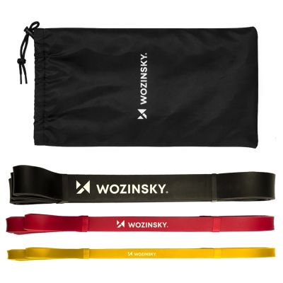 2. Wozinsky WGO-3 Latex-Widerstandsbänder - 3 Stück.