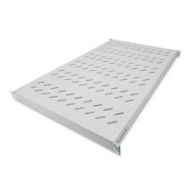 Digitus-Regal mit variablen Montageschienen zur Festinstallation in 483 mm (19") Schränken