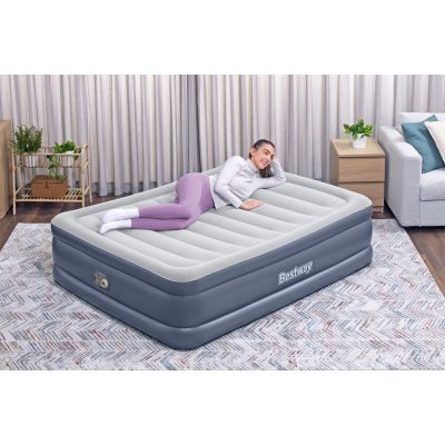 16. Bestway 6713I / 23 Luftmatratze Doppelmatratze Grau Unisex
