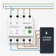 6. Qoltec Dreiphasenrelais 63A für DIN-Schiene | 3P+N | Timer | WLAN | Tuya | Smart Life | Amazon Alexa | 4P