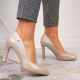 13. Sergio Leone W SK3AC perlenbesetzte Pumps in Nude 