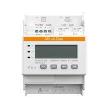 SOLAX // Das Messgerät M3-40-Dual enthält zwei Sätze NCTK-16 100A/40mA Stromwandler. Es ermöglicht die Messung an zwei Punkten mit einem einzigen Messgerät.
