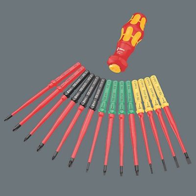 5. Wera 05006640001 Handschraubendreher-Set, gerader Schraubendreher