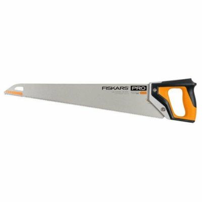 4. Fiskars Pro PowerTooth Bügelsäge 55 cm Schwarz, Silber, Gelb