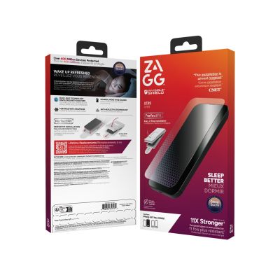 5. ZAGG Invisibleshield Glass XTR5 – Schutzglas mit Graphen und Blaulichtfilter für iPhone Air