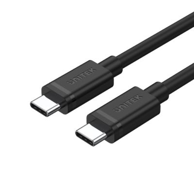 UNITEK USB-CC-Kabel 2 m, Schwarz