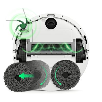 5. Roomba Plus 415 Combo Weißer Reinigungsroboter