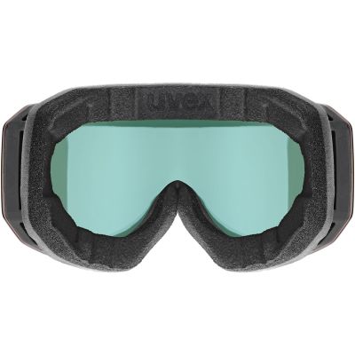 3. Skibrille UVEX Evidnt ATTRACT V + Etui schwarz/rainbow