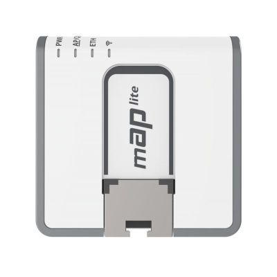 4. Mikrotik mAP lite Router in Weiß mit PoE-Unterstützung