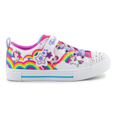 11. Skechers Twinkle Toes S Lights Twinkle Sparks Jumpin Clouds Jr 314809L-WMLT Schuhe
