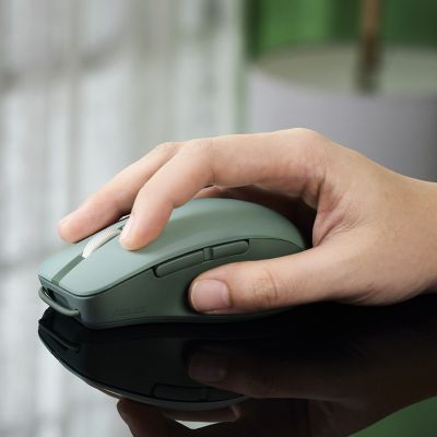 13. ASUS SmartO Mouse MD200 Silent Plus Office Mouse, beidhändig bedienbar, kabellos (RF) + Bluetooth, optisch, 4200 DPI