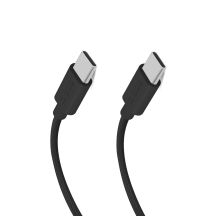 SBS TECABLETISSUETCK USB-C – USB-C-Kabel 1,5 m 60 W geflochten – Schwarz