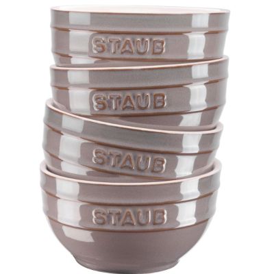 6. Staub Ceramique Tasse 700 ml Grau rund