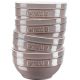 6. Staub Ceramique Tasse 700 ml Grau rund