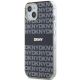 2. DKNY IML Mono & Stripe MagSafe Hülle für iPhone 15 Plus / 14 Plus – Schwarz