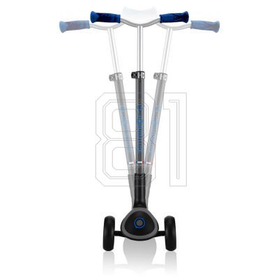 10. Globber Master Prime 3-Wheel Scooter / Black - Navy Blue 664-100