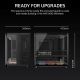 11. Corsair AIR 5400 LX-R LINK Tempered Glass Mid-Tower-Gehäuse, Schwarz