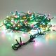 5. Weihnachtsbaumbeleuchtung, 120 LEDs, Lichterkette mit Timer, mehrfarbig, Macarons