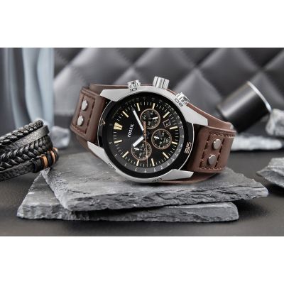 6. FOSSIL Coachman CH2891 Herrenuhr + Box