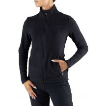 Damen-Fleecejacke Viking Tesero Lady, schwarz, durchgehend mit Reißverschluss, Trekking (740/24/5658/0900)