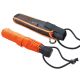 3. EuroSCHIRM Light Trek Automatik-Regenschirm, orange, kompakt, aus Fiberglas und Polyester