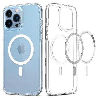 Spigen Ultra Hybrid Mag-Hülle mit MagSafe für iPhone 13 Pro – Weiß