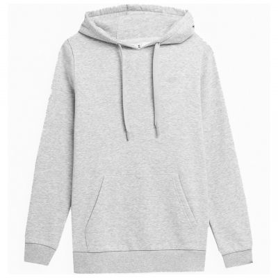 2. Sweatshirt 4F W 4FSS23TSWSF372 cooles hellgrau meliert