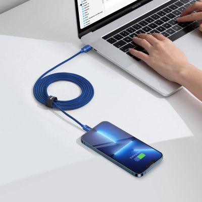 9. Baseus CAJY000703 USB-C – USB-C PD-Kabel 100 W 480 Mbit/s 2 m – blau