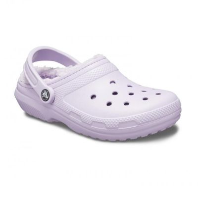 3. Crocs Classic gefütterte Clogs, Lavendel-Lila Flip-Flops - 203591-50P