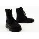 7. Progress Damen-Winterstiefel Schneestiefel schwarz warm gefüttert mit Lammfell