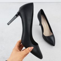 Schwarze High-Heel-Pumps von Sergio Leone 1339