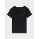 4. Schmales T-Shirt mit Aufdruck für Damen 4F 4FWMM00TTSHF1846-20S
