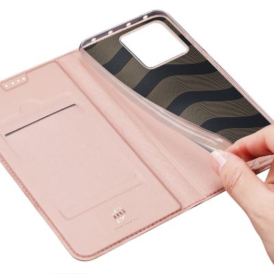 9. Dux Ducis Skin Pro Hülle Xiaomi 13 Flip Card Wallet Stand Pink