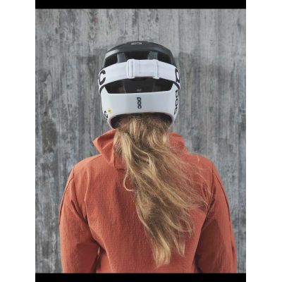 4. POC Otocon Race Mips Fahrradhelm Schwarz-Weiß