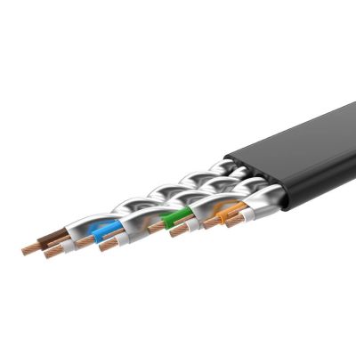 12. Ugreen Internet Netzwerkkabel Ethernet Patchkabel RJ45 Cat 7 STP LAN 10 Gbps 10m Schwarz (NW106 11265)