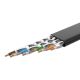 12. Ugreen Internet Netzwerkkabel Ethernet Patchkabel RJ45 Cat 7 STP LAN 10 Gbps 10m Schwarz (NW106 11265)