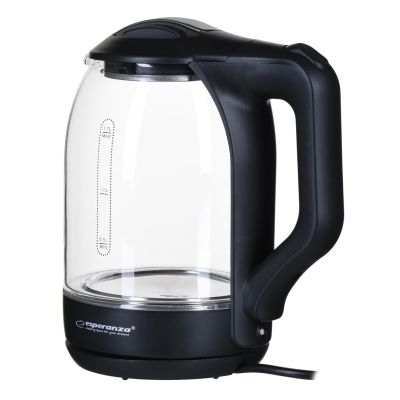 17. Esperanza YUKON EKK025K Wasserkocher (1500W 1,7l; transparent)