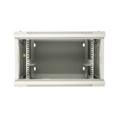 3. Extralink - 19" 6U 600x600 AZH Grauer Wandschrank