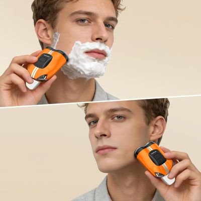 7. MAXGROOM M-501 Elektrorasierer - orange
