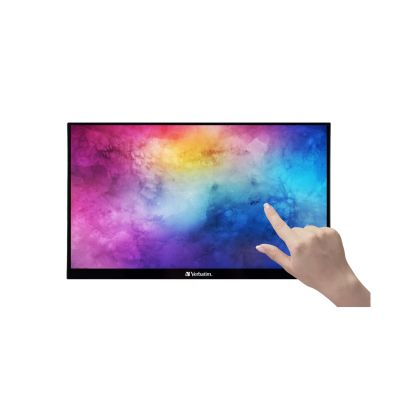 11. Verbatim 49591 Computermonitor 35,6 cm (14") 1920 x 1080 Pixel Full HD LCD-Touchscreen Schwarz