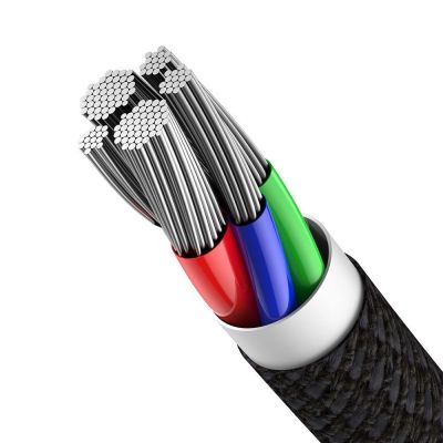 8. Baseus CATLGD-01 Lightning – USB-C PD-Kabel 20 W 480 Mbit/s 1 m – Schwarz