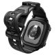 2. Spigen Rugged Armor Pro Schutzhülle und Armband für Apple Watch 46 mm – Mattschwarz