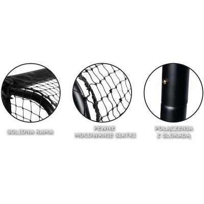 32. Fußballtor mit Netz 180x120x60cm ENERO PRO