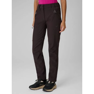 9. Damen-Trekkinghose Softshell, winddichte Membran 10000 4F 4FRAW26TFTRF1608-80S