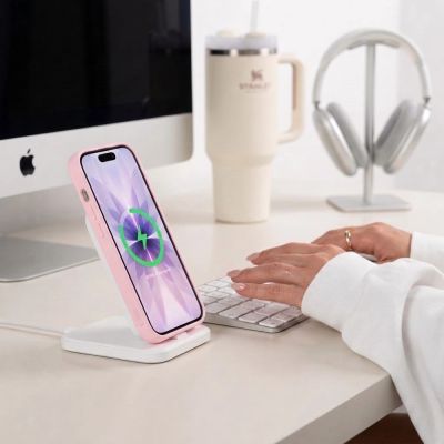 9. Tech-Protect BasicMag MagSafe iPhone 17 Hülle – Mattrosa