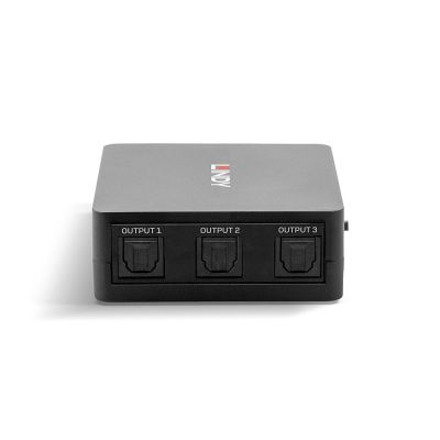 4. Lindy 70480 Audio-Splitter Schwarz